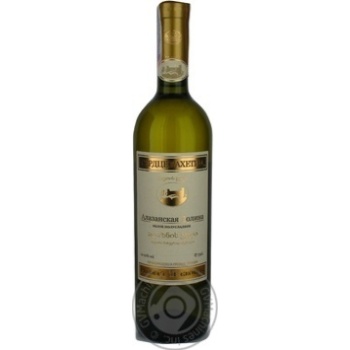 Wine rkaciteli Sertse kakhetii Alazani valley white semisweet 12% 2008year 750ml glass bottle Georgia - buy, prices for MegaMarket - photo 1