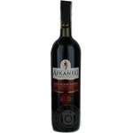 Wine saperavi Askaneli brothers Alazani valley red semisweet 12% 750ml glass bottle Georgia
