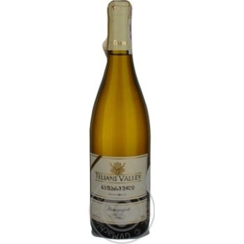 Wine rkaciteli Telliani velle Napareuli white dry 13% 2010year 750ml glass bottle Georgia - buy, prices for MegaMarket - photo 1
