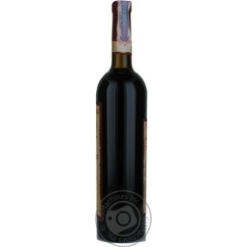 Wine aleksandrouli Kartuli vazi red dry 12% 750ml glass bottle Georgia - buy, prices for MegaMarket - photo 2