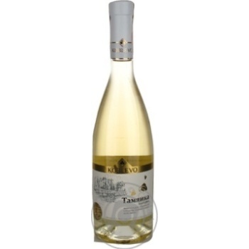 Koblevo Tamyanka Gentle White Semi-sweet Wine 12% 0.7l - buy, prices for NOVUS - photo 5