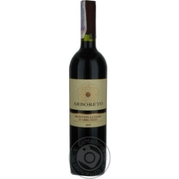 Wine montepulciano d'abruzzo red dry 12% 750ml glass bottle Italy - buy, prices for MegaMarket - photo 1