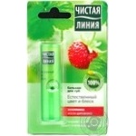 Чистая Линия Бальзам для губ Естественный цвет и блеск 4г