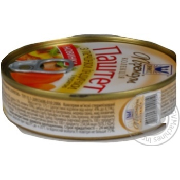 Паштет Оннис из печени индейки с курагой 175г купить, цены на МегаМаркет - фото 2