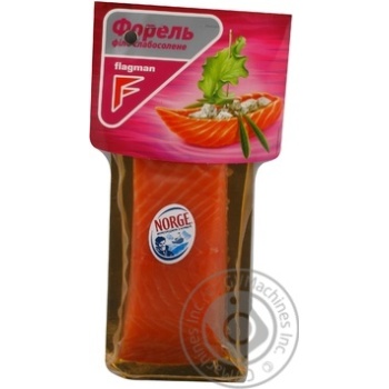 Flagman slightly salted fish trout 300g - buy, prices for MegaMarket - photo 1