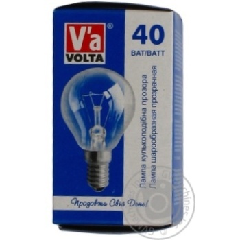 Volta Lamp E14 40W - buy, prices for MegaMarket - photo 4