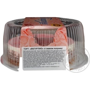 cake bkk strawberries with cream 1000g Ukraine - buy, prices for - photo 3