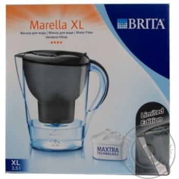 Фильтр BRITA Марелла XL графит купить, цены на МегаМаркет - фото 1