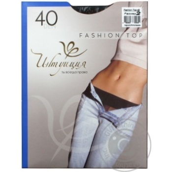 Колготи Інтуїція Fashion Top фіалка 40den купить, цены на МегаМаркет - фото 1