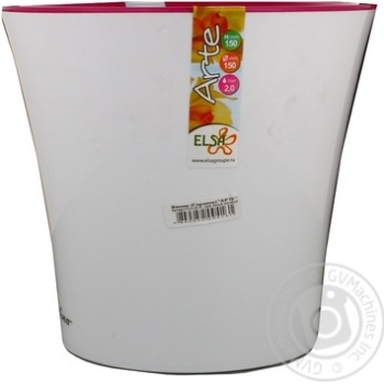 Elsa Arte White Flowerpot 2l - buy, prices for ULTRAMARKET - photo 1