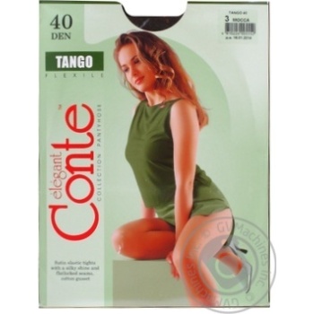 Колготи жіночі TANGO 40 р.3 Mocca х12 купить, цены на МегаМаркет - фото 1