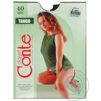 Колготи жіночі Conte Tango 40ден р.3 Nero - купити, ціни на МегаМаркет - фото 3