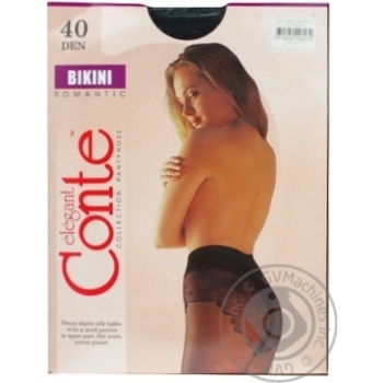 Колготи жіночі Conte Bikini 40ден р.2 Mocca - купити, ціни на Восторг - фото 3