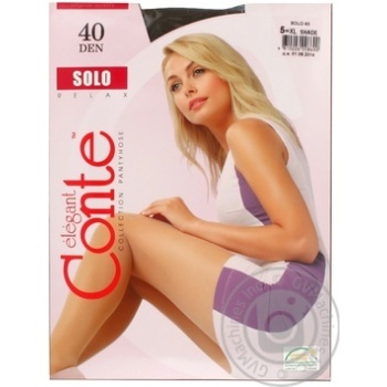 Conte Elegant Solo Shade Women's Tights 5s 40den - buy, prices for - photo 1