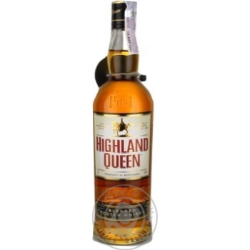 Віскі Highland Queen 3yo 40% 0.7л х6 купить, цены на МегаМаркет - фото 1