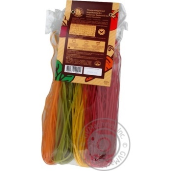 Solomia Tagliatelle 4 Flavors Noodles - buy, prices for MegaMarket - photo 2
