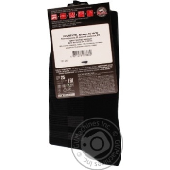 Conte Comfort Men's Socks s.25 013 black 6C-18SP - buy, prices for - photo 3