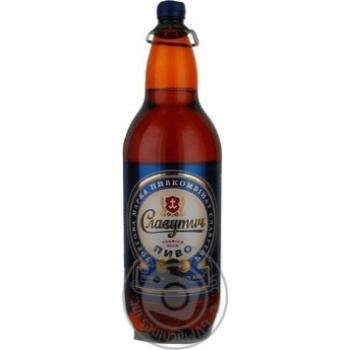 Beer Slavutich 5.4% 2000ml plastic bottle Ukraine