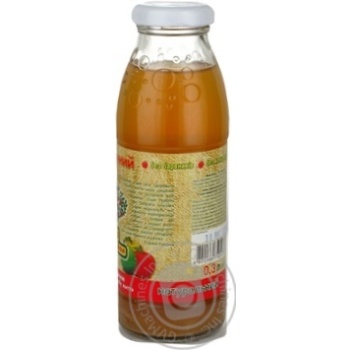 Freshly squeezed pasteurized unclarified natural apple juice Sady Prikarpatya glass bottle 300ml Ukraine - buy, prices for MegaMarket - photo 4