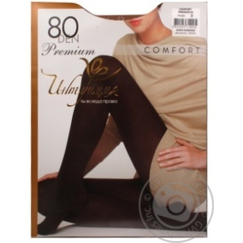 Колготки Intuicia Comfort Premium жіночі бежеві 80ден 2р - купити, ціни на ULTRAMARKET - фото 1