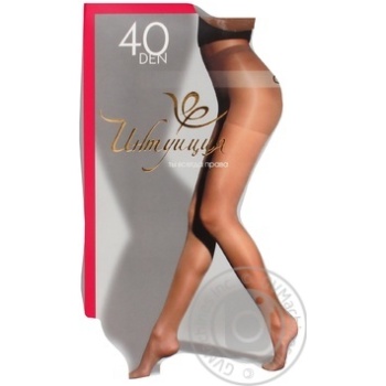 Tights Intuitsia polyamide for women 40den 5size - buy, prices for MegaMarket - photo 2