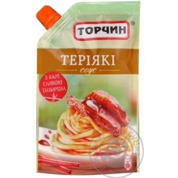 Sauce Torchyn Teriyaki 200g doypack Ukraine - buy, prices for NOVUS - photo 1