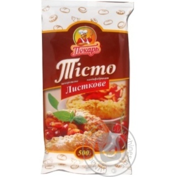 Тісто листкове Пекар 500г купити, ціни на МегаМаркет - фото 1