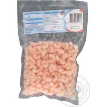Seafood shrimp Veladis frozen 400g vacuum packing - buy, prices for MegaMarket - photo 2