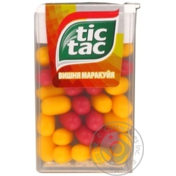 Драже Tic Tac Вишня Маракуйя 16г - купити, ціни на - фото 1