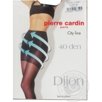 Колготи жіночі Pierre Cardin  Dijon 40 Nero 2 купить, цены на МегаМаркет - фото 1