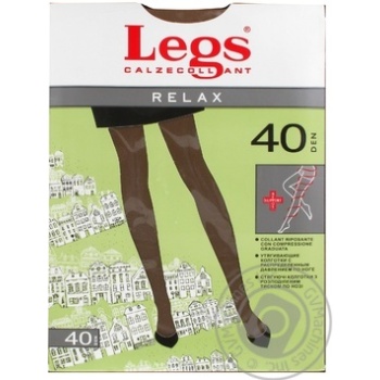 Legs Relax 40Den Women's Tights s.5 Sabbia