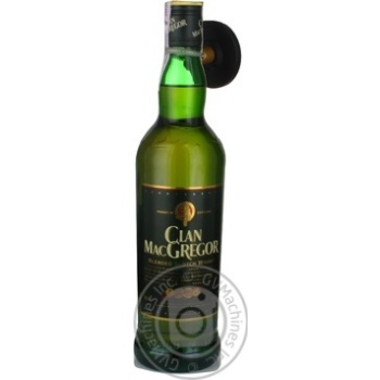 Віскі Clan MacGregor 3yo 40% 0.5л х24 купити, ціни на МегаМаркет - фото 1