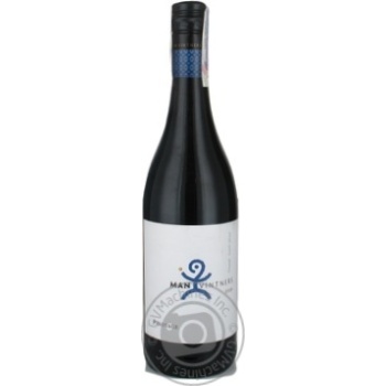 Вино MAN Pinotage Bosstok червоне сухе 0.75л х12 купити, ціни на МегаМаркет - фото 1