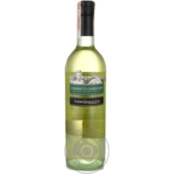 Wine white dry 13% 750ml glass bottle - buy, prices for MegaMarket - photo 1
