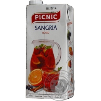 wine picnic grapes 7% 1000ml tetra pak Ukraine - buy, prices for - photo 4