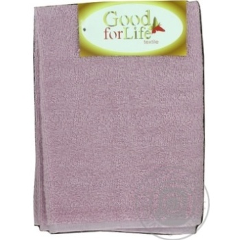 Рушник махровий Good for Life Soft lilac 50*70