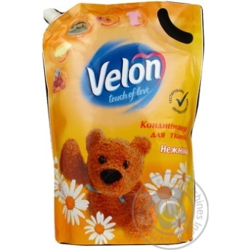 Кондиціонер для тканин Velon Ніжний 2л купити, ціни на МегаМаркет - фото 1