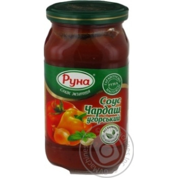 Sauce Runa 485g glass jar - buy, prices for MegaMarket - photo 1