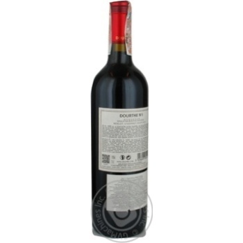 Dourthe №1 Bordeaux Rouge red dry wine 13% 0.75l - buy, prices for ULTRAMARKET - photo 2