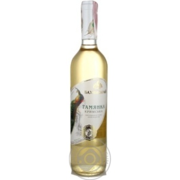 Bakhchisarai Tamyanka White Semi Sweet Wine 12% 0.75l - buy, prices for MegaMarket - photo 1