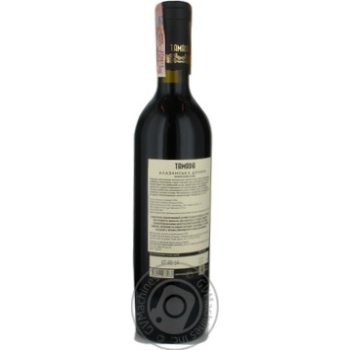 Wine Tamada Alazani valley red semisweet 12% 750ml glass bottle Georgia - buy, prices for MegaMarket - photo 2