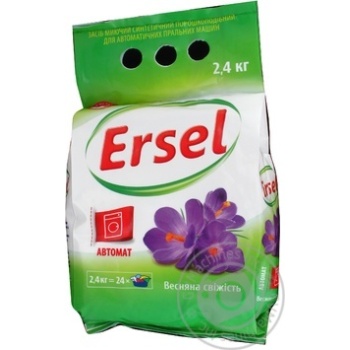 powder detergent ersel spring freshness 2400g - buy, prices for - photo 1