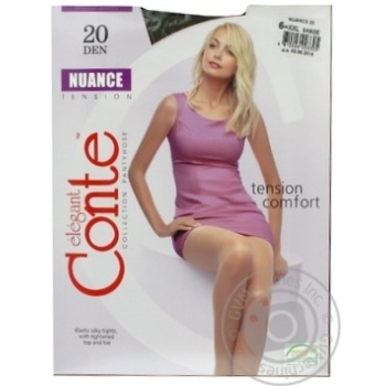 Колготки жін. NUANCE 20 р.6 Shade х12 купить, цены на МегаМаркет - фото 1
