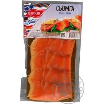 Fish salmon Flotilia light-salted 100g - buy, prices for MegaMarket - photo 3