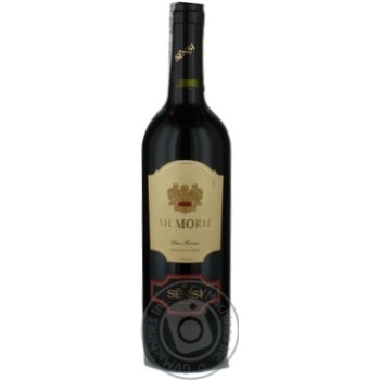 Wine red dry 13% 750ml glass bottle - buy, prices for MegaMarket - photo 1