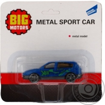 Іграшка Big motors Metal Sport Car Art.27669-632 х6 купити, ціни на МегаМаркет - фото 1