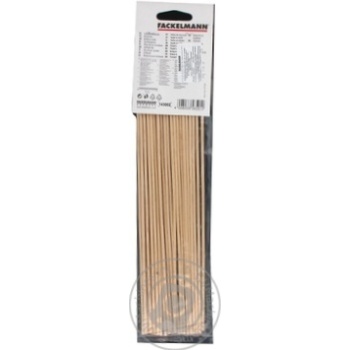 Fackelmann Barbecue sticks 20cm 25pcs - buy, prices for Za Raz - photo 2