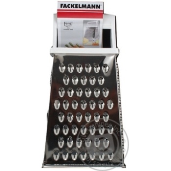 Тертка Fackelmann металева 21,5см купити, ціни на МегаМаркет - фото 1