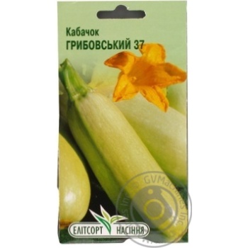 Elitsortnasinnia Hrybovskyi 37 Squash Seeds - buy, prices for NOVUS - photo 1