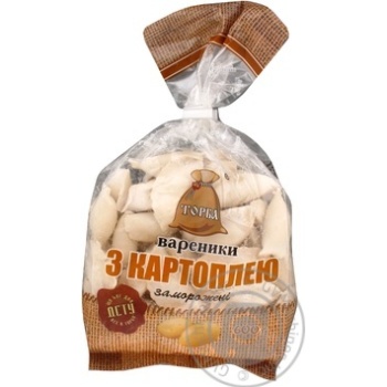 Vareniki Torba with potatol frozen 600g - buy, prices for MegaMarket - photo 1